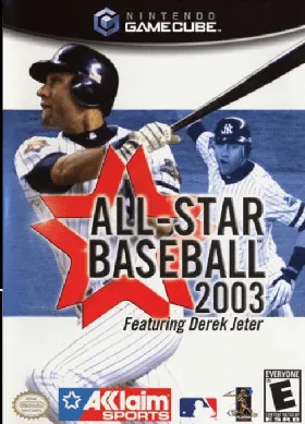 All-Star Baseball 2003 featuring Derek Jeter box cover front